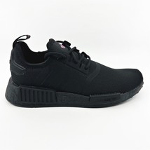 adidas NMD R1 Primeblue Black Solar Pink Women Athletic Sneaker GX8312 - $75.00
