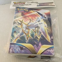 NEW Pokemon Sword &amp; Shield Brilliant Stars Arceus Mini Portfolio &amp; Boost... - €13,25 EUR