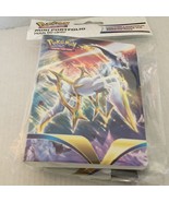 NEW Pokemon Sword &amp; Shield Brilliant Stars Arceus Mini Portfolio &amp; Boost... - $20.91 CAD