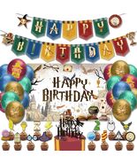 EIFFTER Wizard Birthday Party Decor Supplies Backdrop Balloon Garland White - $348.67 MXN