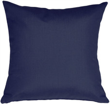 Sunbrella Navy Blue 20x20 Outdoor Pillow, Complete with Pillow Insert - £46.12 GBP