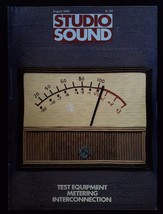 Studio Sound And Broadcast Engineering Magazine August 1985 mbox1369 Test - £5.87 GBP