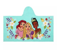 Disney Princess Character Girl&#39;s Hooded Cotton Bath Towel Wrap, 25&quot; X 50&quot; - €19,67 EUR