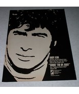 Andy Kim Cash Box Magazine Photo Clipping Vintage 1968 Shoot &#39;Em Up Baby... - $379.94 MXN