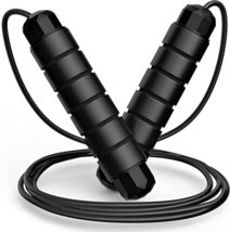 Tangle-Free Rapid Speed Jumping Rope Cable with Ball Bearings - £19.90 GBP