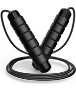 Tangle-Free Rapid Speed Jumping Rope Cable with Ball Bearings - £19.97 GBP
