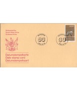 ZAYIX South West Africa 451 Date-stamp card Windhoek 90th Anniv 081622SM16 - £2.36 GBP