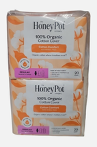 2x The Honey Pot Company - Sanitary Pads for Women - Non-Herbal Regular ... - $15.83