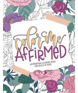 Affirmation Coloring Book for Adults  Teens - Paperback By June  Lucy - NEW - £10.29 GBP