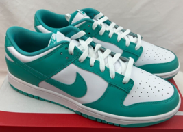 Nike Dunk Low Retro BTTYS Clear Jade Green Shoes DV0833-101 Men&#39;s Size 12 - £108.53 GBP