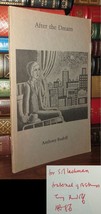 Rudolf, Anthony After The Dream Poems 1964-1979 By Anthony Rudolf [ Signed 1ST ] - £35.83 GBP