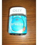 Olly Goodbye Stress Supplement 42 Gummies Berry Verbena Flavor gluten free - $20.44 CAD