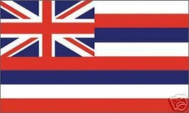 Old Hawaii Logo Emblem 3X5 Us State Flag - £6.47 GBP