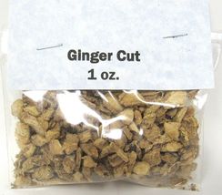 Ginger Cut Small Pieces 2 oz Culinary Herb Spice Flavor Beverages or Inf... - $12.72