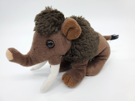 Wild Republic Wooly Mammoth Brown  7&quot; Plush Stuffed Animal Toy K&amp;M B313 - £5.22 GBP