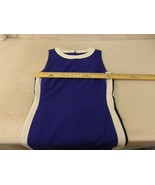 Womens Lauren Ralph Lauren Blue White 16 Back Zip Up Cocktail Dress - $57.13