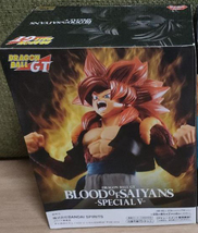 Japan Authentic Blood of Saiyans SPECIAL V Gogeta Super Saiyan 4 Figure - £36.17 GBP