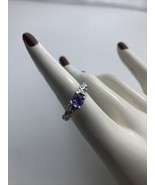 Purple Silver Ring Size 6 - $10.50