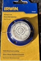 IRWIN BullsEye LEVEL Circular Round Shape New 1794487 Plastic Appliance - $176.89 MXN