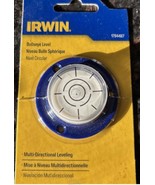 IRWIN BullsEye LEVEL Circular Round Shape New 1794487 Plastic Appliance - $176.89 MXN