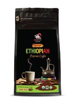 Ethiopian Harrar - ETHIOPIAN GROUND ORGANIC COFFEE - Coffee cooperatives... - $18.81