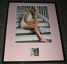 Heather Mitts Signed Framed 11x14 Photo Display USA Soccer - £57.98 GBP