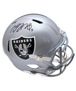 Davante Adams Autographed Las Vegas Raiders Full Size Speed Helmet BAS S... - £546.70 GBP