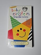 Baby Einstein: Language Nursery VHS Tape 2000  1-18 Months Educational F... - $31.68