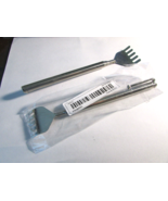 Extending Back Scratcher  2 for 1 Price Travel Size SS Pocket Holder 19.5&quot;L - $92.42 MXN