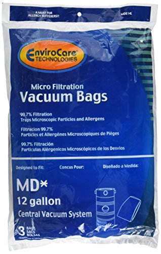 Envirocare MD Micro 12 Gallon Elastic Top, 3 bags, MD814L - $13.72