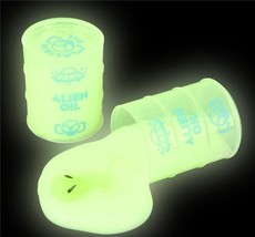 Alien Glow In The Dark Slime - Glo Slime is Super Cool Fun! - $41.96 MXN