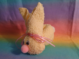 Washcloth Made into a Bunny Decorative Figure - as is - $3.31