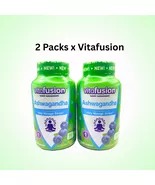  2 x Vitafusion Ashwagandha Gummies 60 ct Adaptogen Blueberry - $25.36 CAD