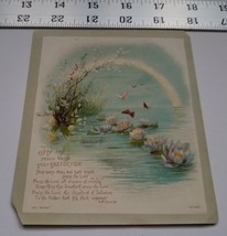 Home Treasure Trading Card Easter Holiday Greeting Eastertide Water Butt... - $9.49