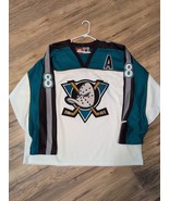 Teemu Selanne 1997 Nike Mighty Ducks of Anaheim White Alt Jersey L/52- R... - $279.95