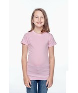 AquaGuard 2616 Girls&#39; 3-Pack Fine Jersey Longer Length T-Shirt, Pink, Si... - £5.84 GBP