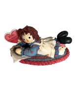Vintage Raggedy Ann &amp; Andy Figurine With My Heart’s Best Love Enesco - $19.80
