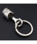 Engine Piston Keychain Key Ring Metal Pendant - $129.62 MXN