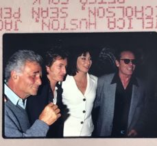 1995 Anjelica Huston Jack Nicholson Sean Penn Falk Celebrity Transparency Slide - £9.53 GBP