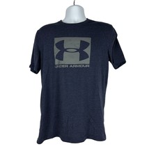 Under Armour Men&#39;s Loose HeatGear Short Sleeved T-shirt Size M Blue - £11.01 GBP