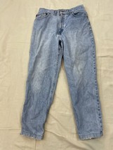 Chic Womens 12 Vtg 90s Grunge High Waist Acid Wash Mom Jeans - £22.57 GBP