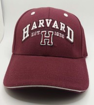 UNISEX Harvard University Est 1636 Cap/Hat Burgundy NWOT - £13.60 GBP