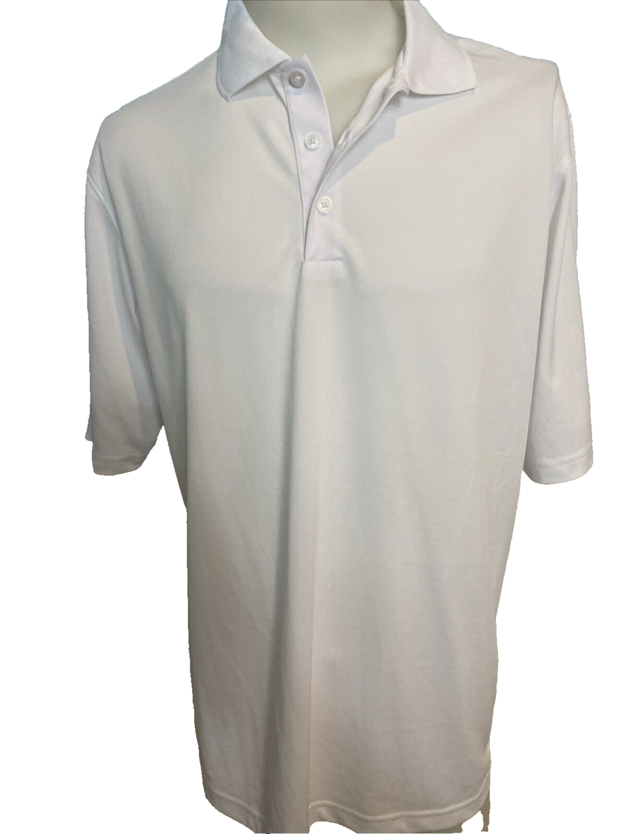 Antigua Men&#39;s Golf Shirt NBC Golf White Large - $28.49