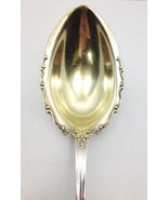GORHAM LUXEMBOURG Stuffing Spoon Sterling Silver GOLD WASH w/Button 12-1... - £395.67 GBP