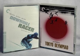 Criterion Collection Blu-ray lot of 2 Tokyo Olympiad Downhill Racer Like... - $39.20