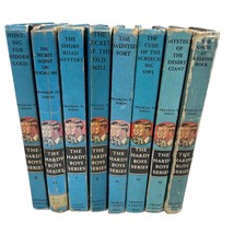 Lot of 8 Vintage HARDY BOYS Books By Franklin W. Dixon (1957-1967) - £26.99 GBP