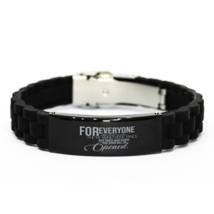 Motivational Christian Bracelet, For everyone who asks receives; those who seek  - £19.74 GBP