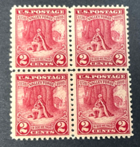 U.S. 1928 Postage Stamp #645 Block Of 4 Valley Forge 2c Mint NH Sound - £9.63 GBP