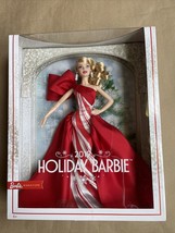 Barbie Doll​ 2019 Holiday New Size: 11.5-Inch Blonde Red / White Gown Ship Free - £46.98 GBP