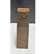 OOK Antique Cast Iron Die Stamp Seal Crosby Boat Works Cape Cod Sailing ... - $47.52